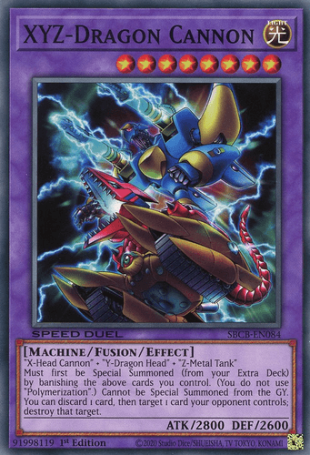XYZ-Dragon Cannon - SBCB-EN084 Common 1st Edition