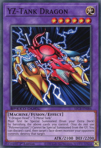 YZ-Tank Dragon - SBCB-EN086 Common 1st Edition