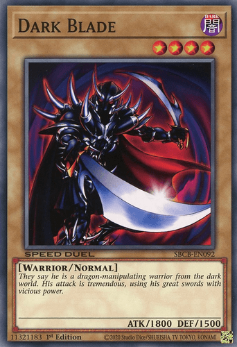 Dark Blade - SBCB-EN092 Common 1st Edition