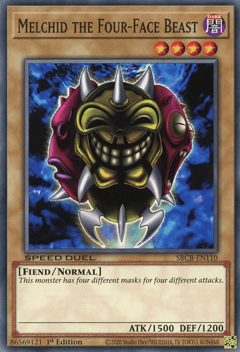 Melchid the Four-Face Beast - SBCB-EN110 Common 1st Edition