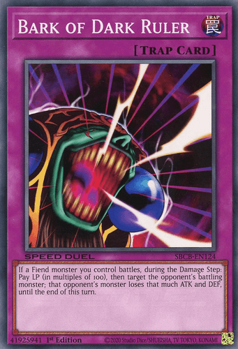 Bark of Dark Ruler - SBCB-EN124 Common 1st Edition