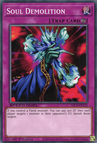 Soul Demolition - SBCB-EN125 Common 1st Edition