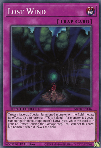 Lost Wind - SBCB-EN146 Common 1st Edition