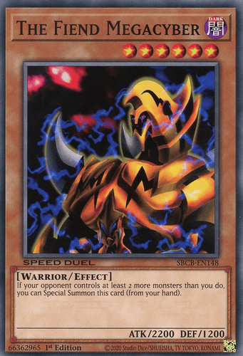 The Fiend Megacyber - SBCB-EN148 Common 1st Edition