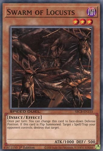 Swarm of Locusts - SBCB-EN153 Common 1st Edition