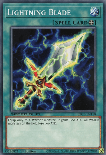 Lightning Blade - SBCB-EN158 Common 1st Edition