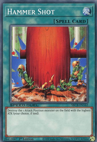Hammer Shot - SBCB-EN162 Common 1st Edition