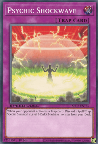 Psychic Shockwave - SBCB-EN165 Common 1st Edition