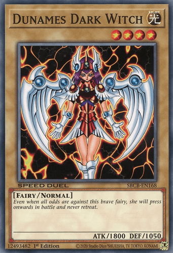 Dunames Dark Witch - SBCB-EN168 Common 1st Edition
