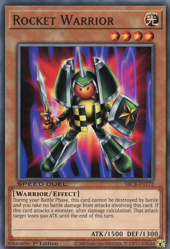 Rocket Warrior - SBCB-EN172 Common 1st Edition