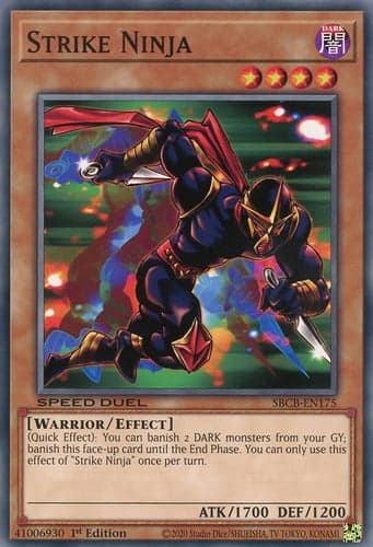 Strike Ninja - SBCB-EN175 Common 1st Edition