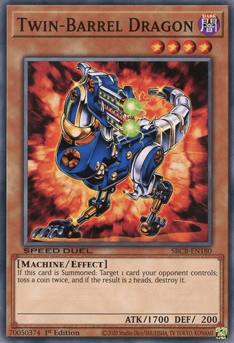 Twin-Barrel Dragon - SBCB-EN180 Common 1st Edition