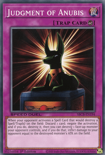 Judgment of Anubis - SBCB-EN194 Common 1st Edition