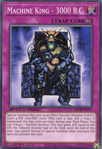 Machine King - 3000 B.C. - SBCB-EN197 Common 1st Edition