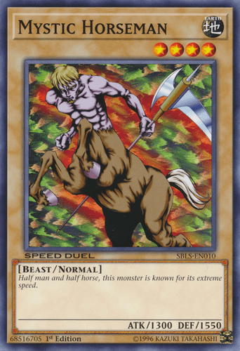 Mystic Horseman - SBLS-EN010 Common 1st Edition
