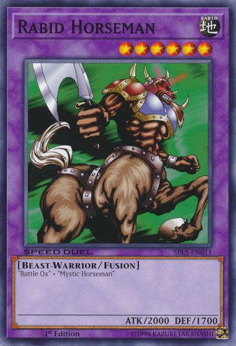 Rabid Horseman - SBLS-EN011 Common 1st Edition