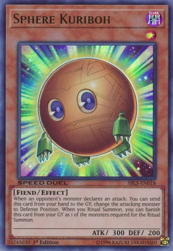 Sphere Kuriboh - SBLS-EN018 Ultra Rare 1st Edition
