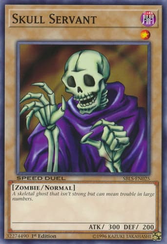 Skull Servant - SBLS-EN025 Common 1st Edition