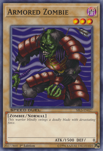 Armored Zombie - SBLS-EN027 Common 1st Edition