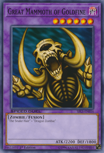 Great Mammoth of Goldfine - SBLS-EN034 Common 1st Edition