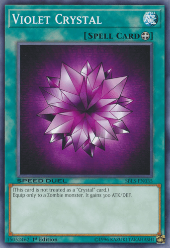 Violet Crystal - SBLS-EN035 Common 1st Edition