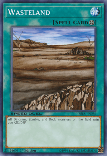 Wasteland - SBLS-EN036 Common 1st Edition