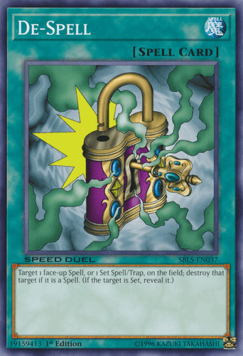 De-Spell - SBLS-EN037 Common 1st Edition