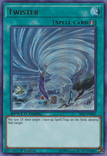 Twister - SBLS-EN042 Ultra Rare 1st Edition