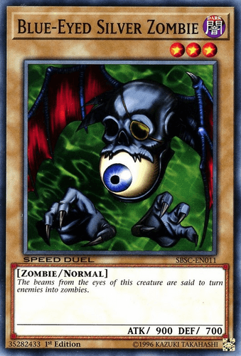 Blue-Eyed Silver Zombie - SBSC-EN011 Common 1st Edition