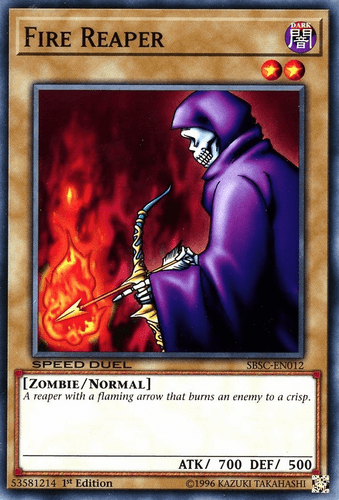 Fire Reaper - SBSC-EN012 Common 1st Edition