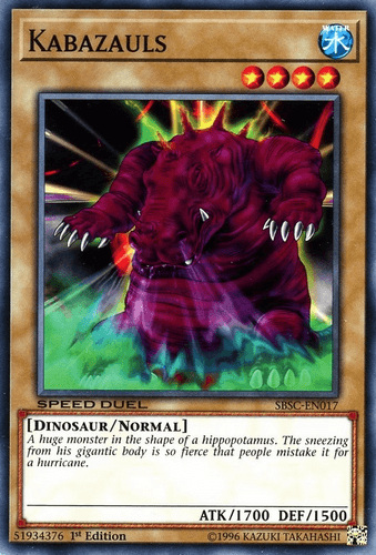 Kabazauls - SBSC-EN017 Common 1st Edition