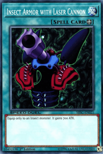 Insect Armor with Laser Cannon - SBSC-EN021 Common 1st Edition