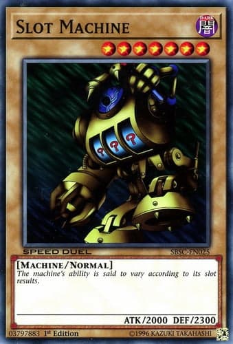 Slot Machine - SBSC-EN025 Common 1st Edition