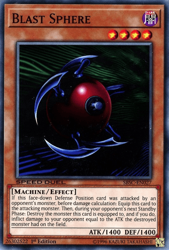 Blast Sphere - SBSC-EN027 Common 1st Edition