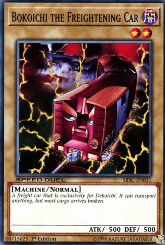 Bokoichi the Freightening Car - SBSC-EN031 Common 1st Edition