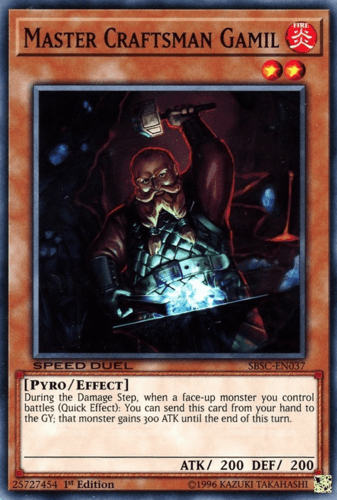 Master Craftsman Gamil - SBSC-EN037 Common 1st Edition