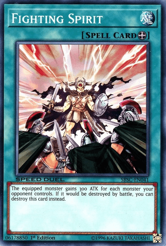 Fighting Spirit - SBSC-EN041 Common 1st Edition