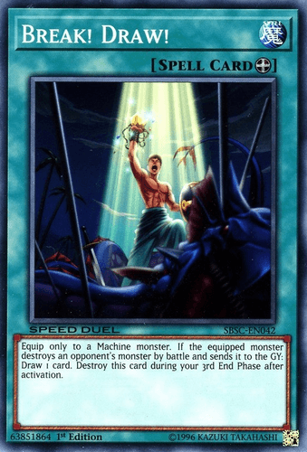 Break! Draw! - SBSC-EN042 Common 1st Edition