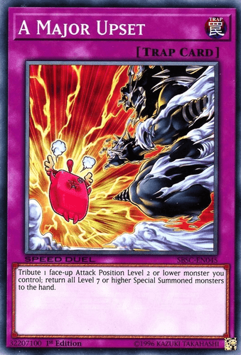 A Major Upset - SBSC-EN045 Common 1st Edition