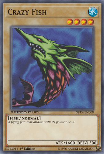 Crazy Fish - SBTK-EN008 Common 1st Edition
