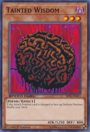 Tainted Wisdom - SBTK-EN011 Common 1st Edition