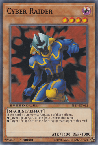 Cyber Raider - SBTK-EN012 Common 1st Edition