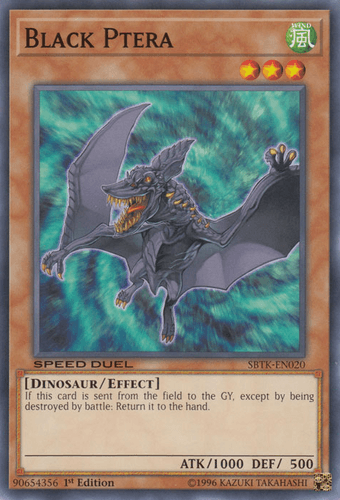 Black Ptera - SBTK-EN020 Common 1st Edition