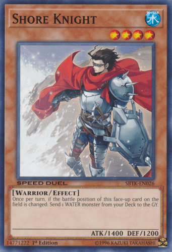 Shore Knight - SBTK-EN026 Common 1st Edition