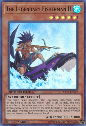 The Legendary Fisherman II - SBTK-EN027 Ultra Rare 1st Edition