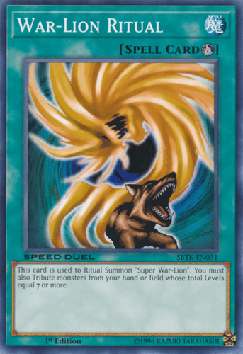 War-Lion Ritual - SBTK-EN031 Common 1st Edition