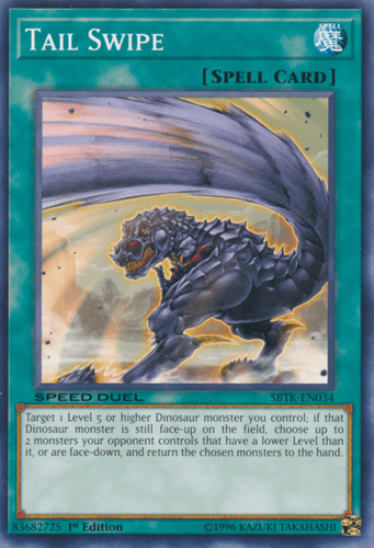 Tail Swipe - SBTK-EN034 Common 1st Edition