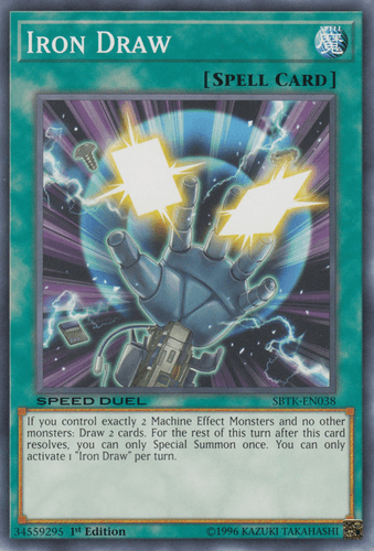 Iron Draw - SBTK-EN038 Common 1st Edition