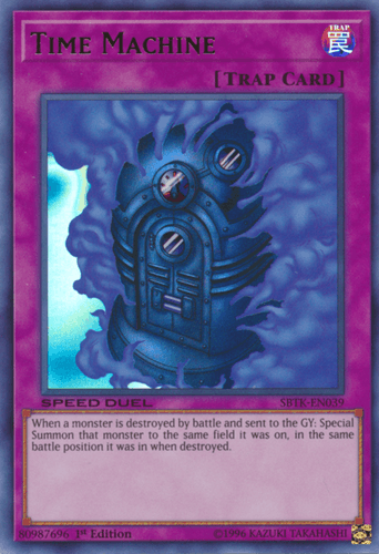 Time Machine - SBTK-EN039 Ultra Rare 1st Edition