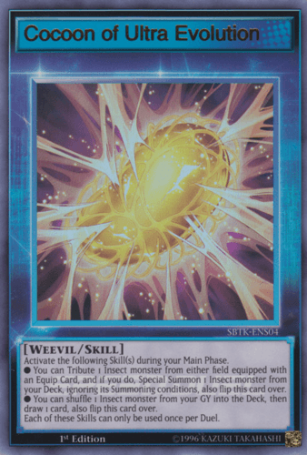 Cocoon of Ultra Evolution - SBTK-ENS04 Ultra Rare 1st Edition